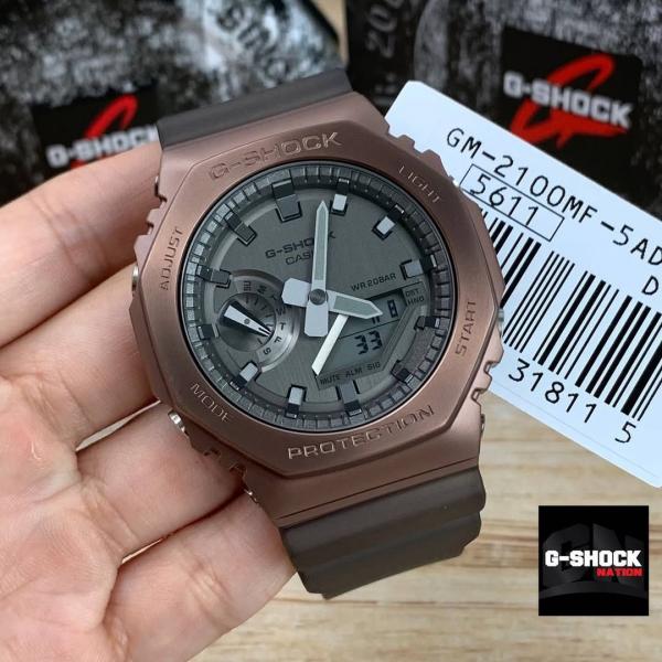 G-shock Gm 2100 Stainless Steel Rosegold Watch
