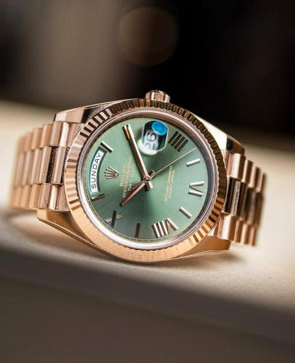 Role_x Oyster Perpetual Day Date 40 Battery Working Like Automatic