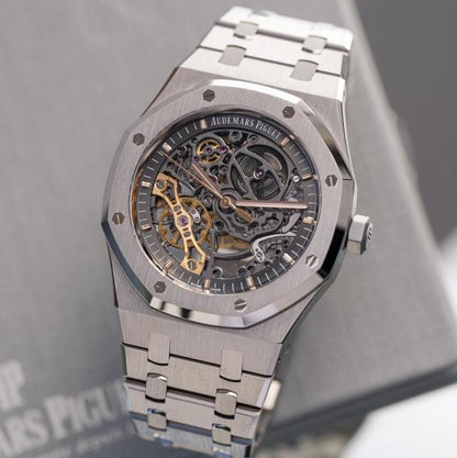 Audemars_piguet Royal Oak Skeleton Automatic Steel-Grey