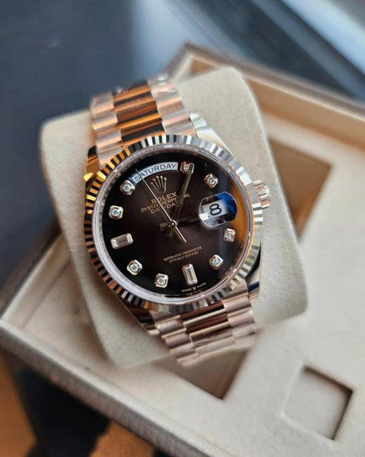 Role_x Oyster Perpetual Day Date 40 Battery Working Like Automatic