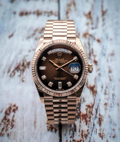 Role_x Oyster Perpetual Day Date 40 Battery Working Like Automatic