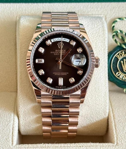 Role_x Oyster Perpetual Day Date 40 Battery Working Like Automatic