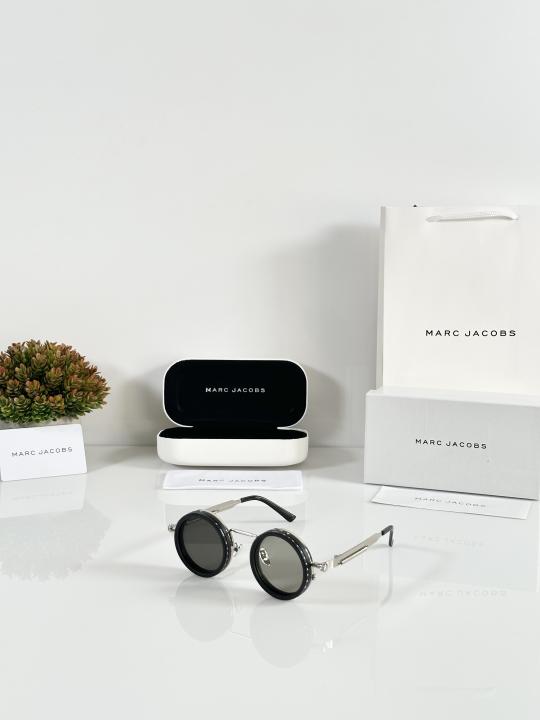 Marc Jacobs Premium Adjustable Lens Sunglass Silver Black