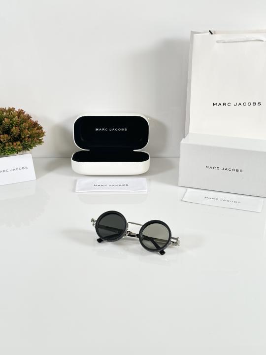 Marc Jacobs Premium Adjustable Lens Sunglass Silver Black