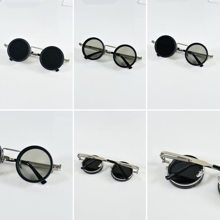 Marc Jacobs Premium Adjustable Lens Sunglass Silver Black