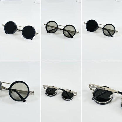 Marc Jacobs Premium Adjustable Lens Sunglass Silver Black