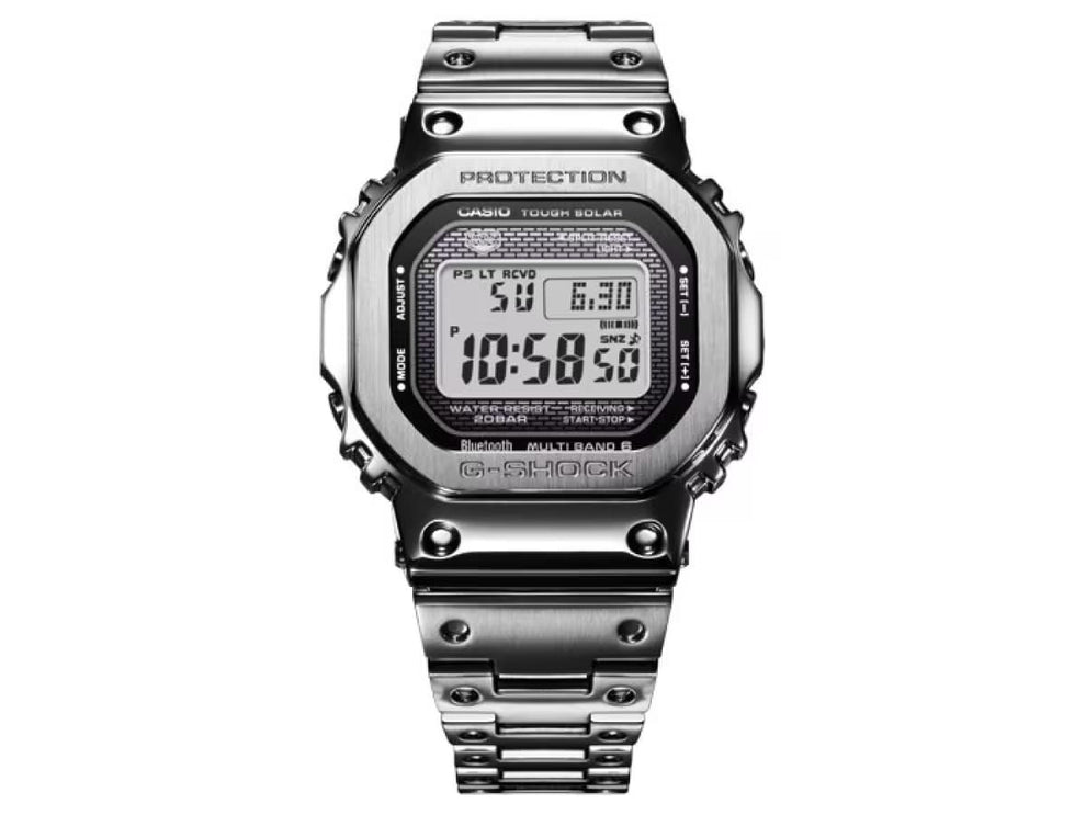 G-shock Stainless Steel Silver Allu Arjun watch