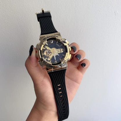 G-shock Stainless Steel Gold Round Watch