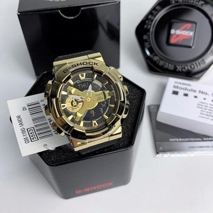 G-shock Stainless Steel Gold Round Watch