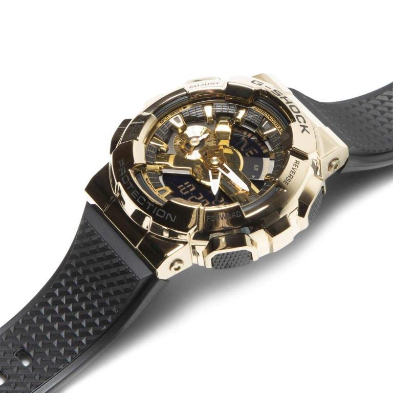 G-shock Stainless Steel Gold Round Watch