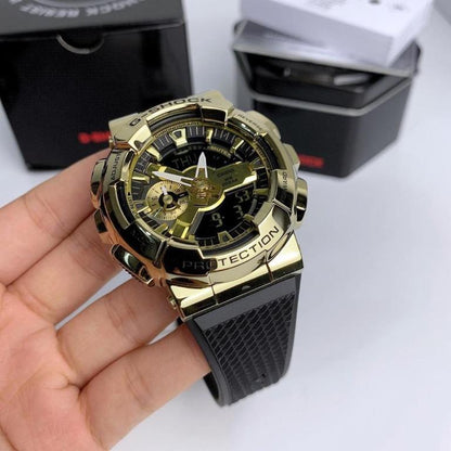 G-shock Stainless Steel Gold Round Watch