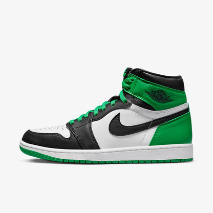 NIKEE AIR JORDAN 1 RETRO HIGH LUCKY GREEN SEMI UA